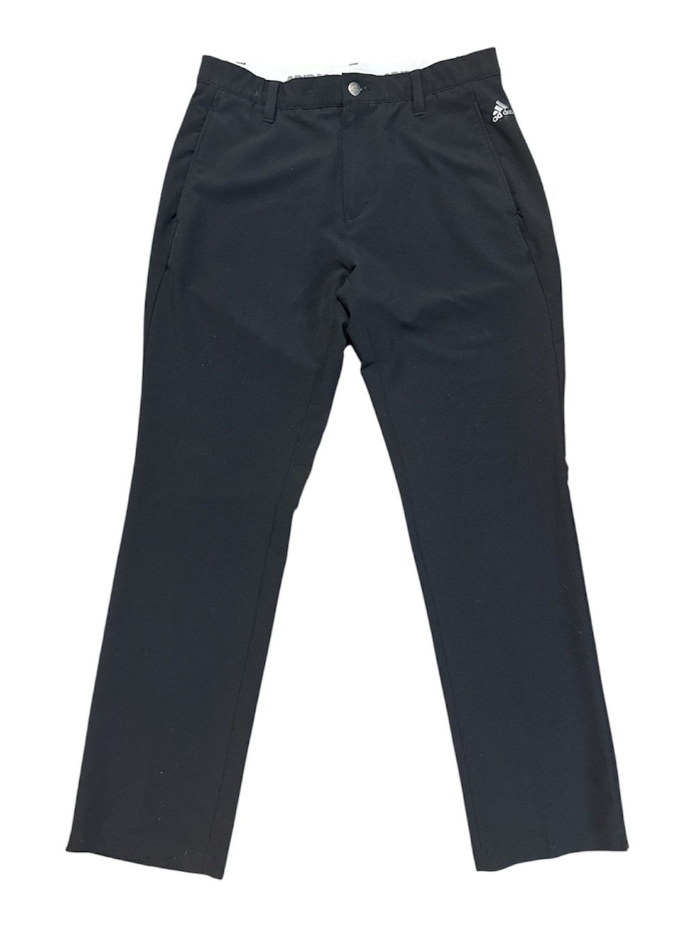 Men's Adidas Black Golf Pants with Logo Size 32X32 Sports